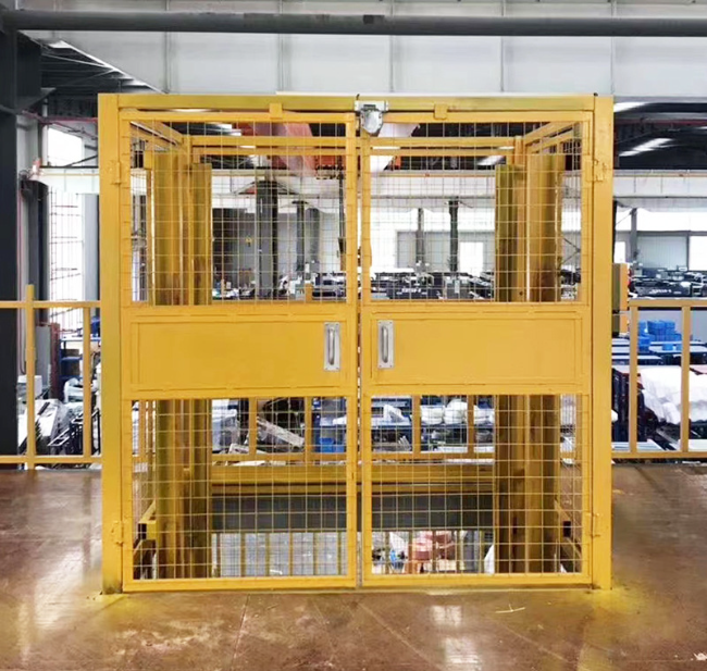 芜湖智能导轨式升降机亮相