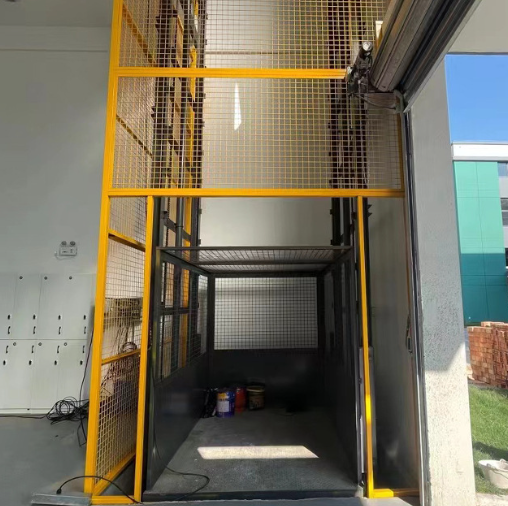 芜湖导轨式升降机助力物流园破解运输难题